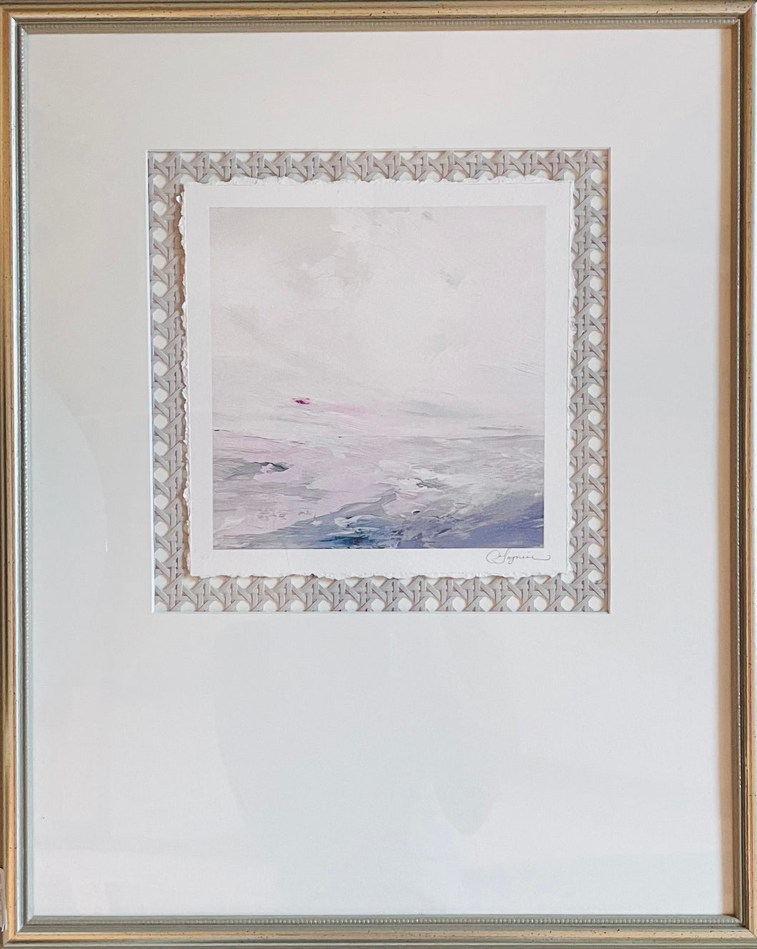Framed Print - Lavender Sea II