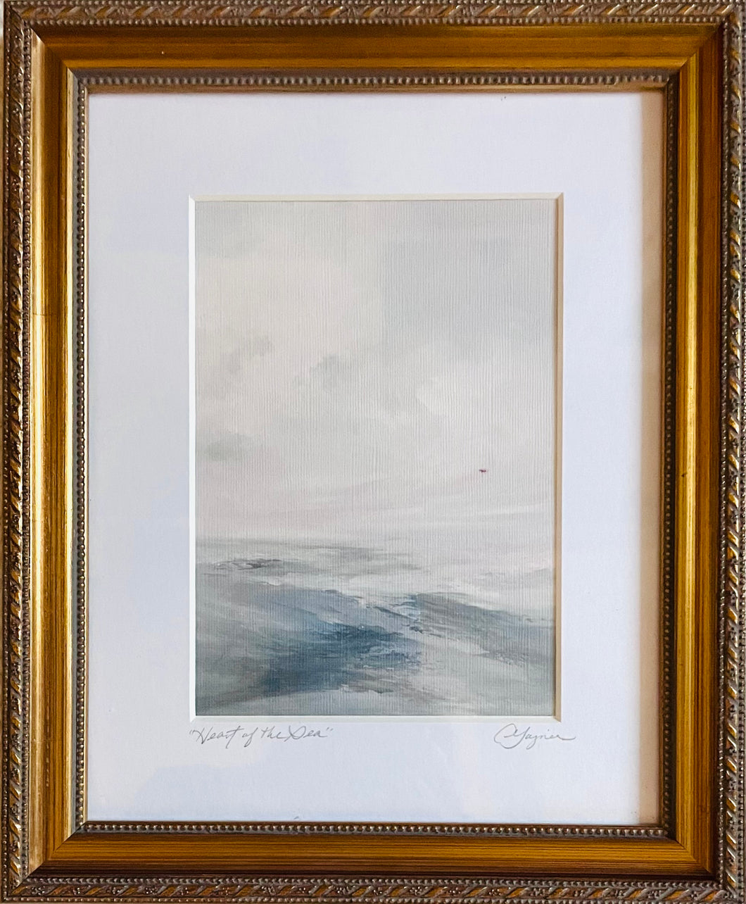 Framed Print - Heart of the Sea