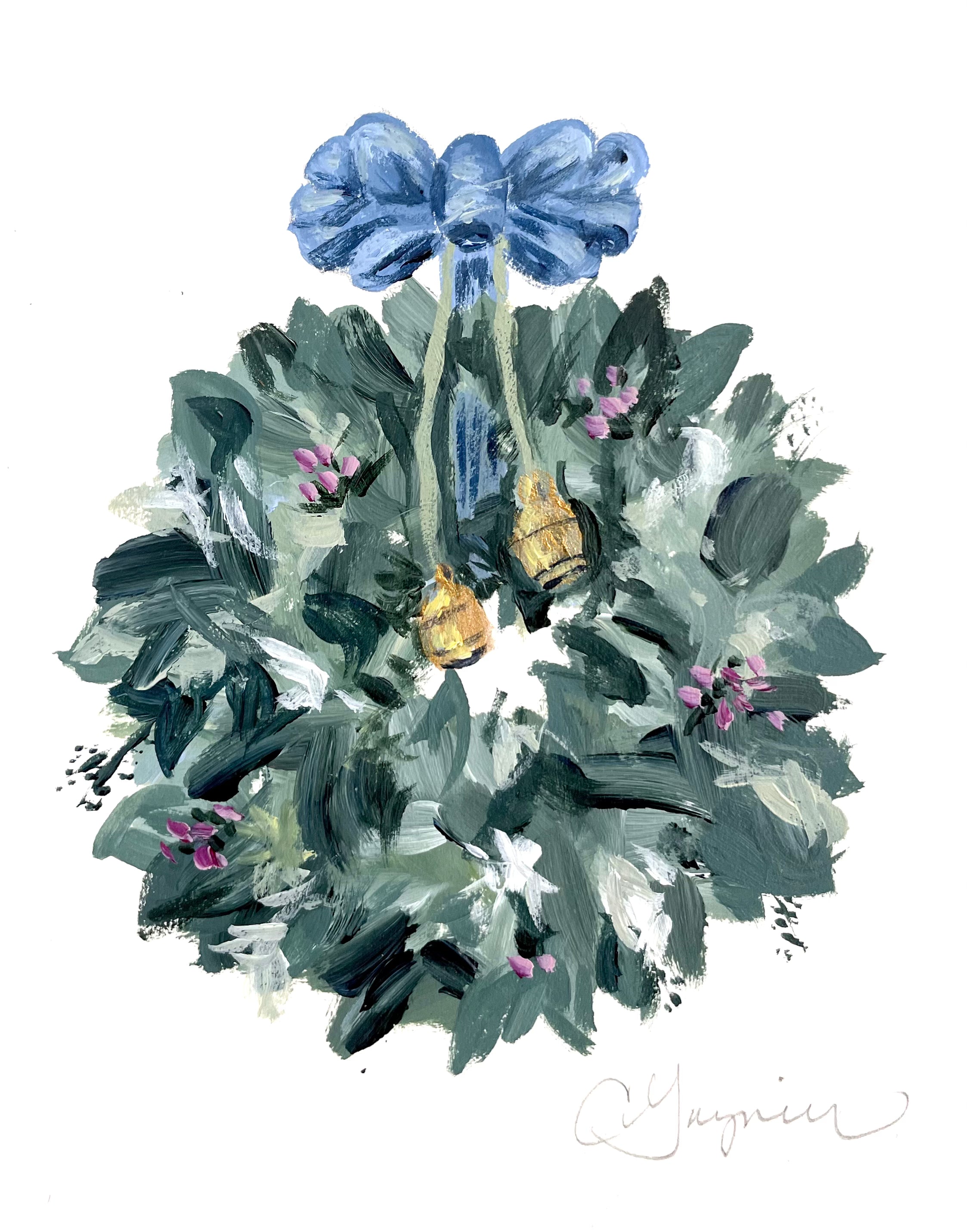 Holiday Print - Jingle Wreath